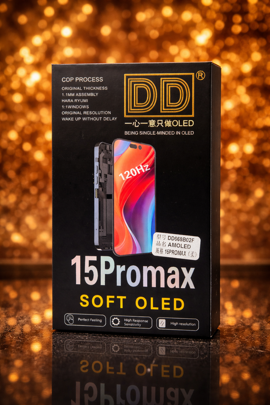 DD Soft OLED Screen Assembly for iPhone 15 Pro Max